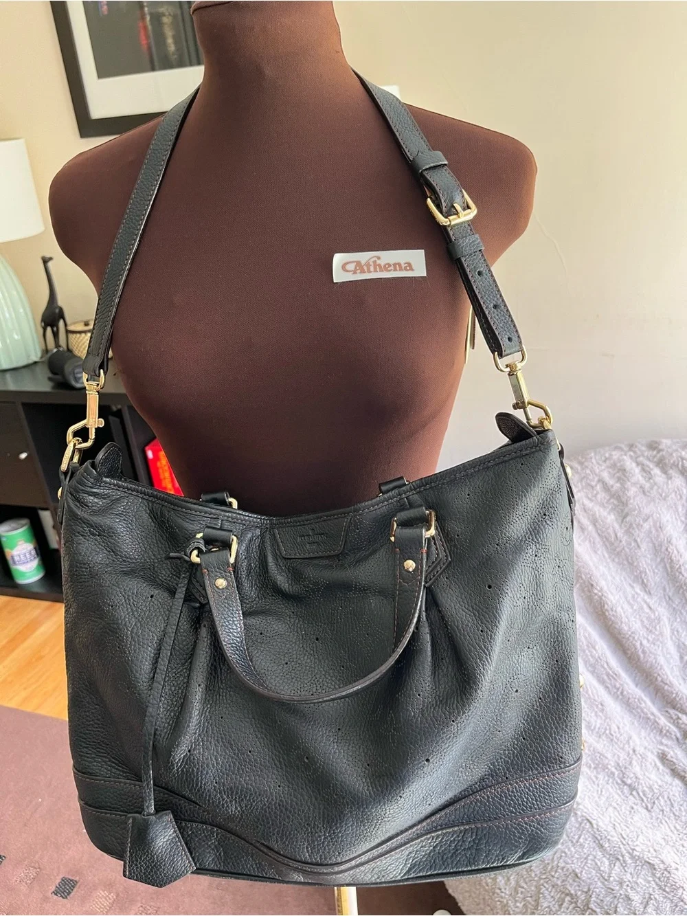 Louis Vuitton Monogram Mahina Stellar PM satchel